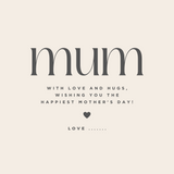 MOTHERS DAY CARD