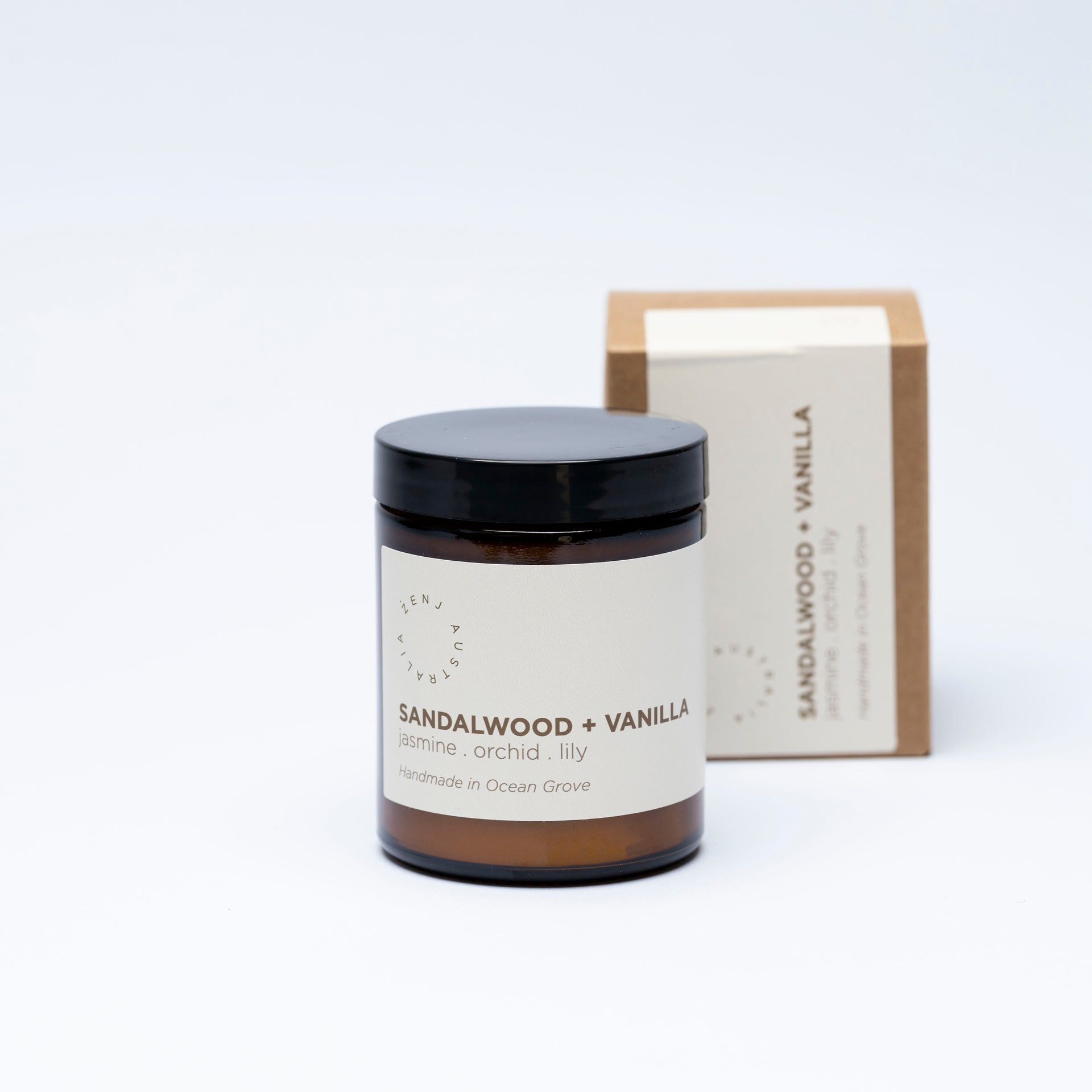 Sandalwood + Vanilla Candle