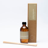 Japanese Honeysuckle Reed Diffuser - Floral blend with jasmine, mandarin, vanilla. 6-12 months use. Alcohol-free. 200ml. Queenscliff, Victoria.